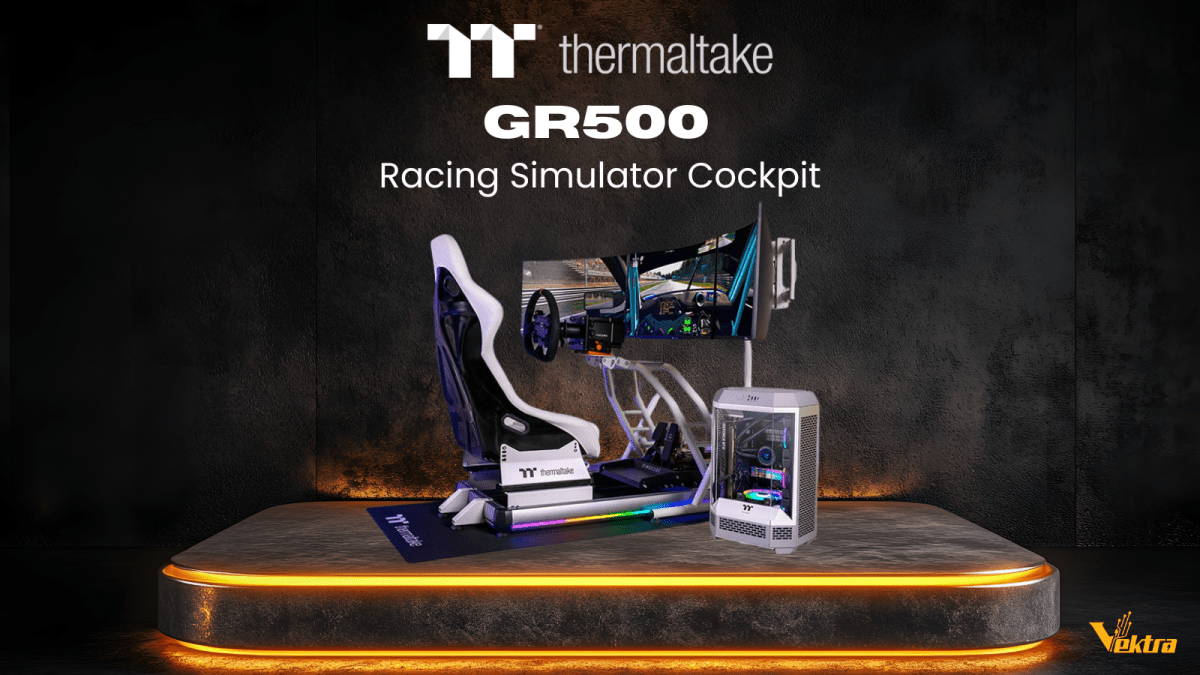 Take Control of the Track: Experience the Thermaltake Racing Simulator - Vektra Computers LLC