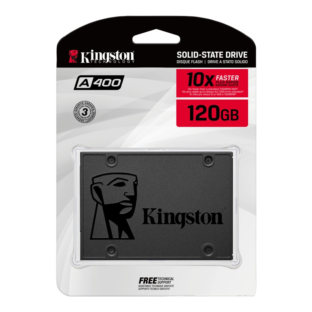 Kingston A400 2.5" SATAIII SSD - Vektra PC