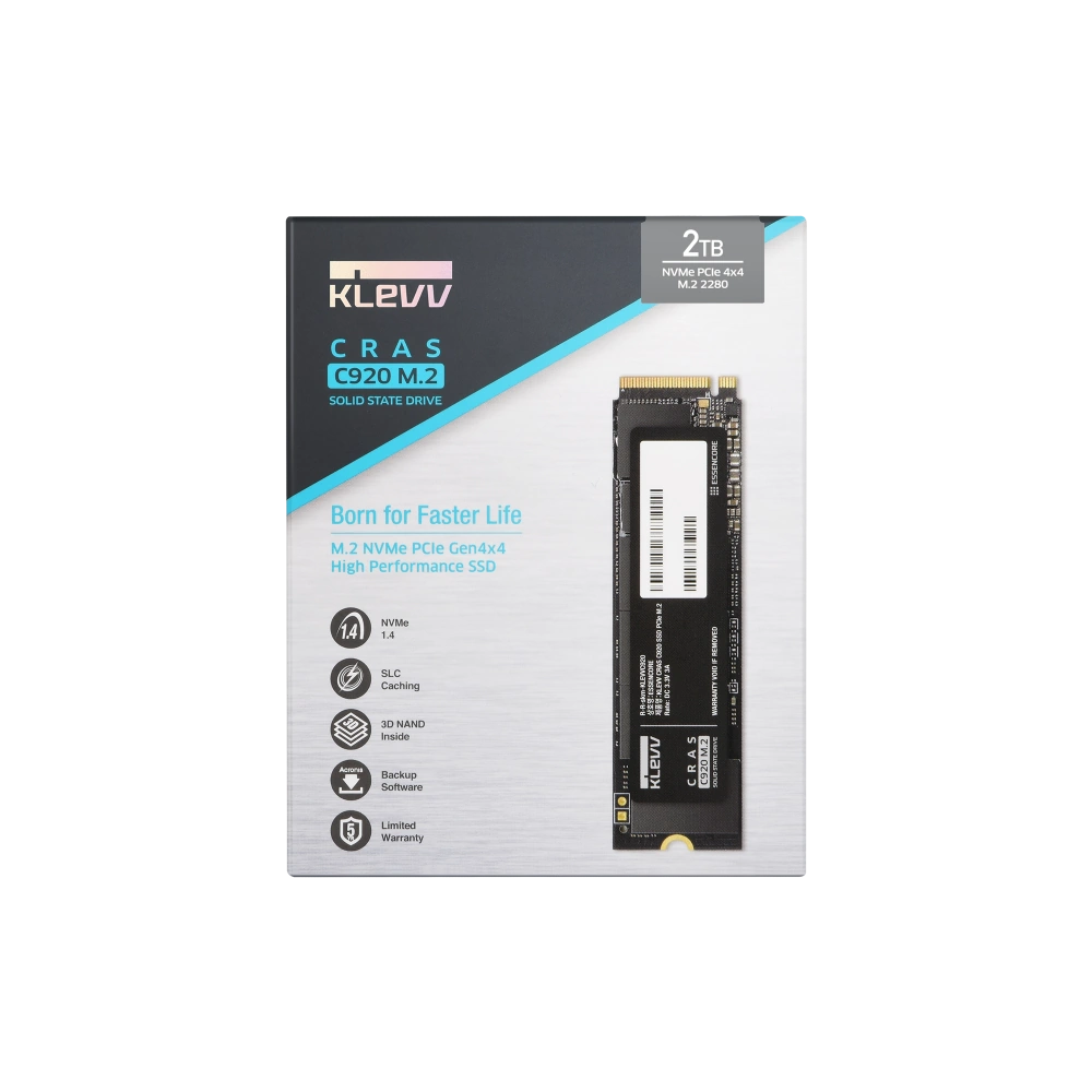 Klevv Cras C920 PCIe Gen4 NVMe M.2 SSD