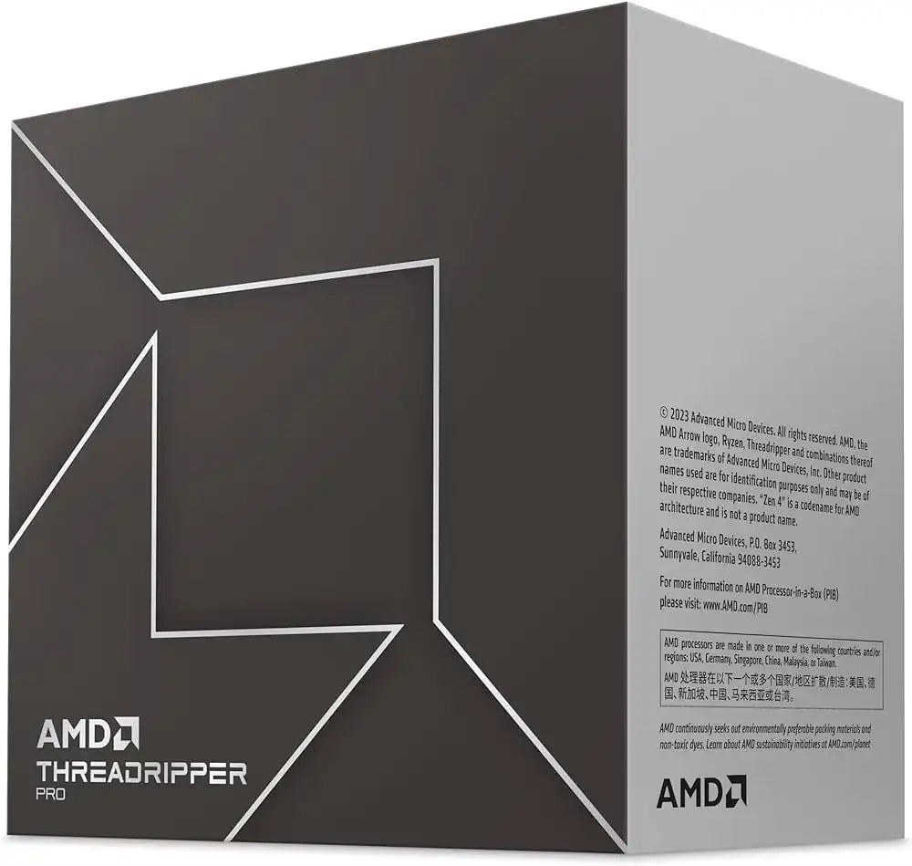 AMD Ryzen Threadripper PRO 7965WX Zen 4 Processor | 100-100000885WOF |