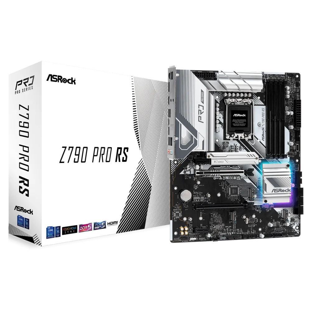 ASRock Z790 Pro RS Intel 700 Series ATX Motherboard