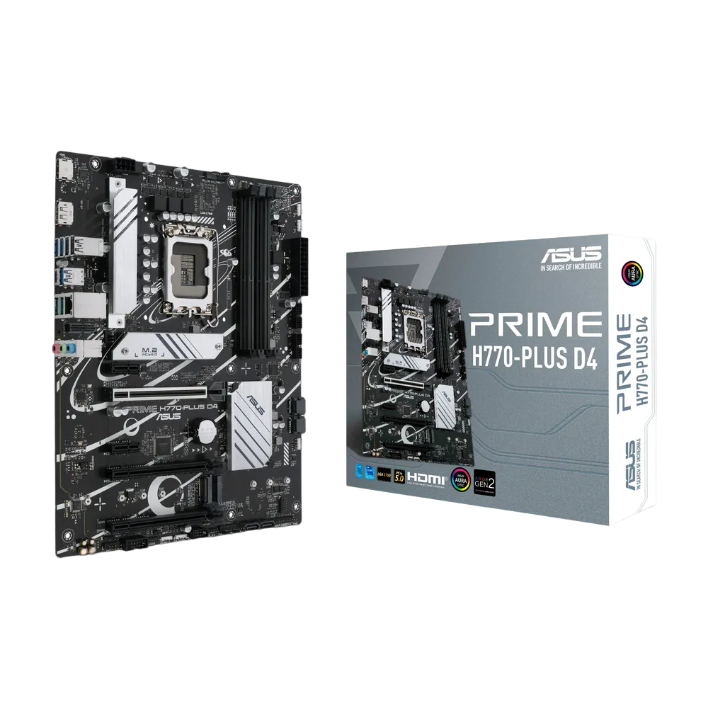 Asus Prime H770-Plus D4 Intel 700 Series ATX Motherboard