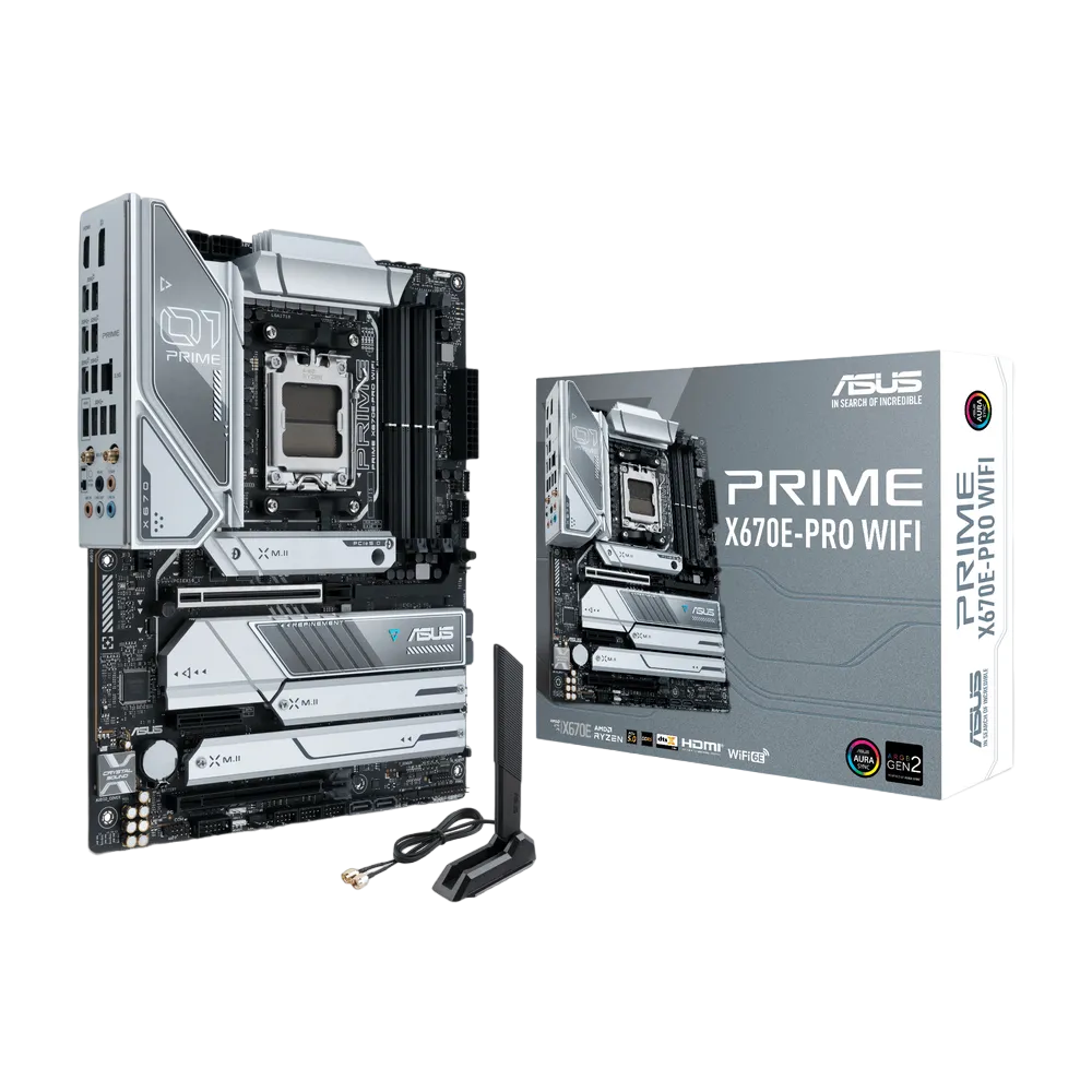 Asus Prime X670E-Pro WiFi AMD 600 Series ATX Motherboard