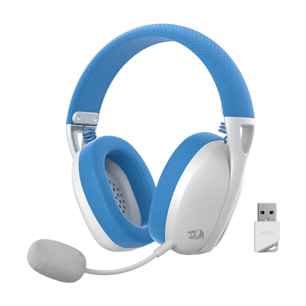 Redragon IRE Pro Blue Wireless Gaming Headset