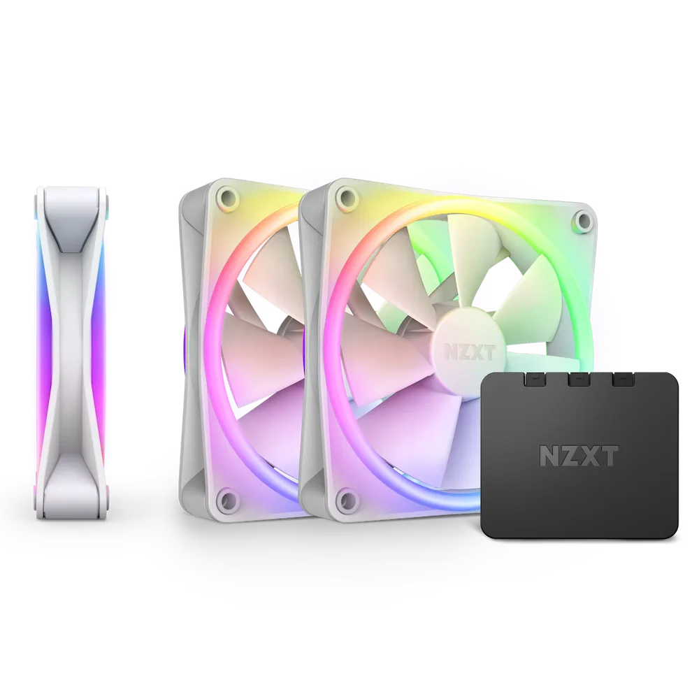 NZXT F120 RGB Duo 120mm Fan Triple Pack | RF-D12TF |