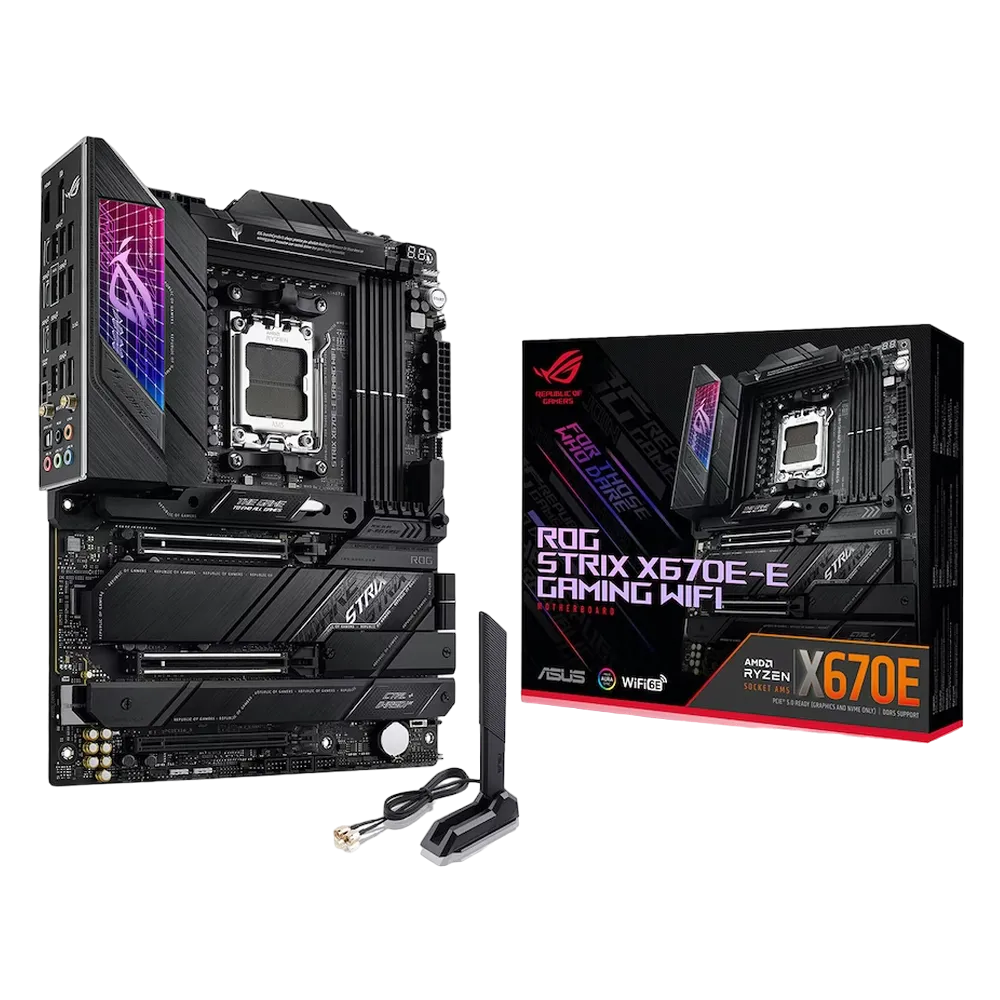 Asus ROG Strix X670E-E Gaming WiFi AMD 600 Series ATX Motherboard