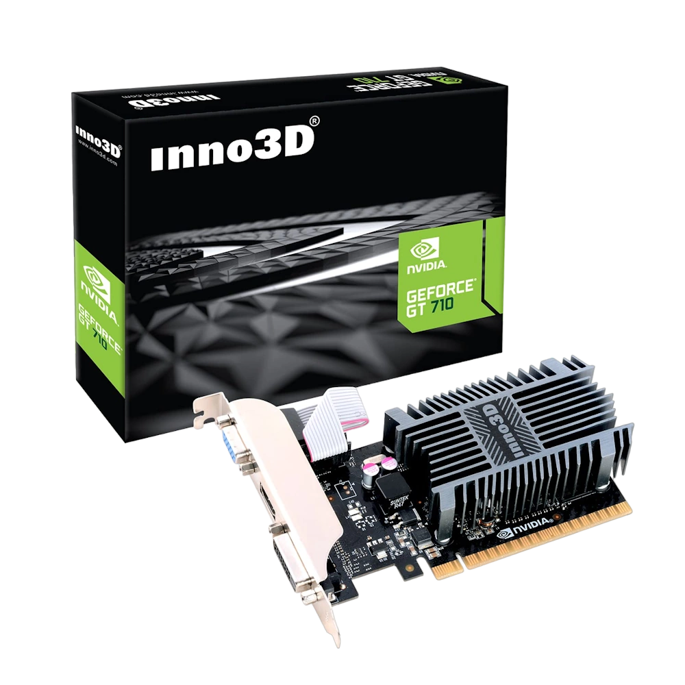 Inno3D GeForce GT 710 LP 2GB DDR3 Graphics Card