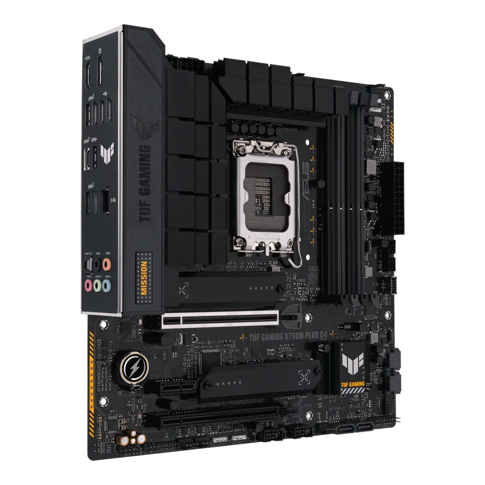Asus TUF Gaming B760M-Plus D4 Intel 700 Series mATX Motherboard