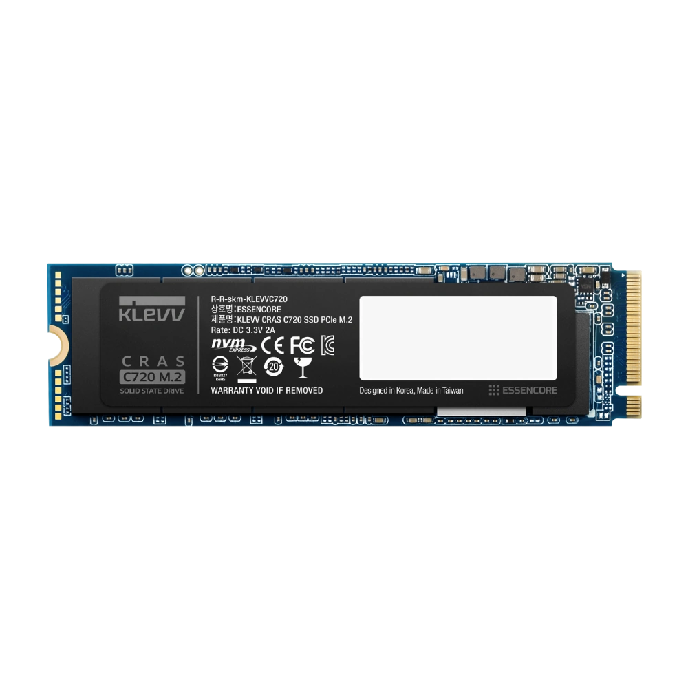 Klevv Cras C720 PCIe Gen3 NVMe M.2 SSD