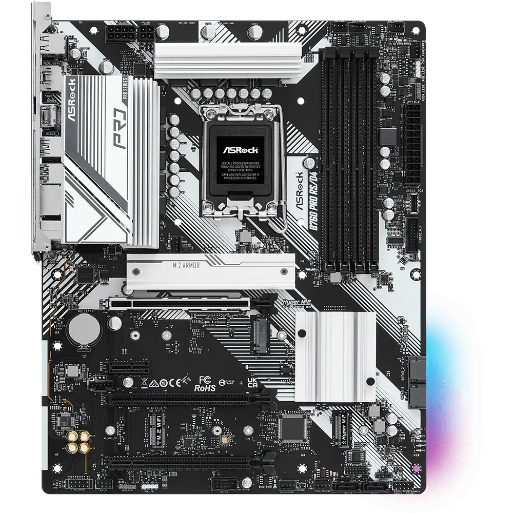 ASRock B760 Pro RS/D4 700 Series Intel Motherboard