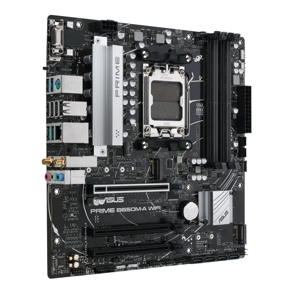Asus Prime B650M-A WiFi AMD 600 Series mATX Motherboard
