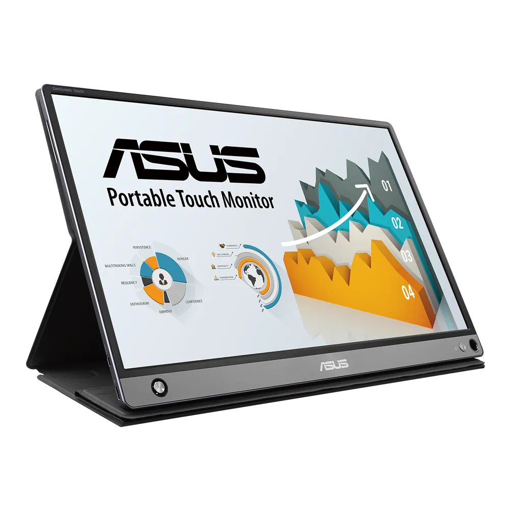 Asus ZenScreen Touch MB16AMT FHD 60Hz 5ms IPS 15.6" Portable Touch Screen Monitor