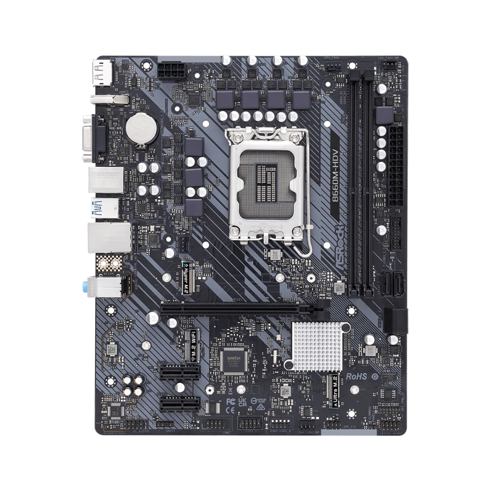 ASRock B660M-HDV Intel 600 Series mATX Motherboard
