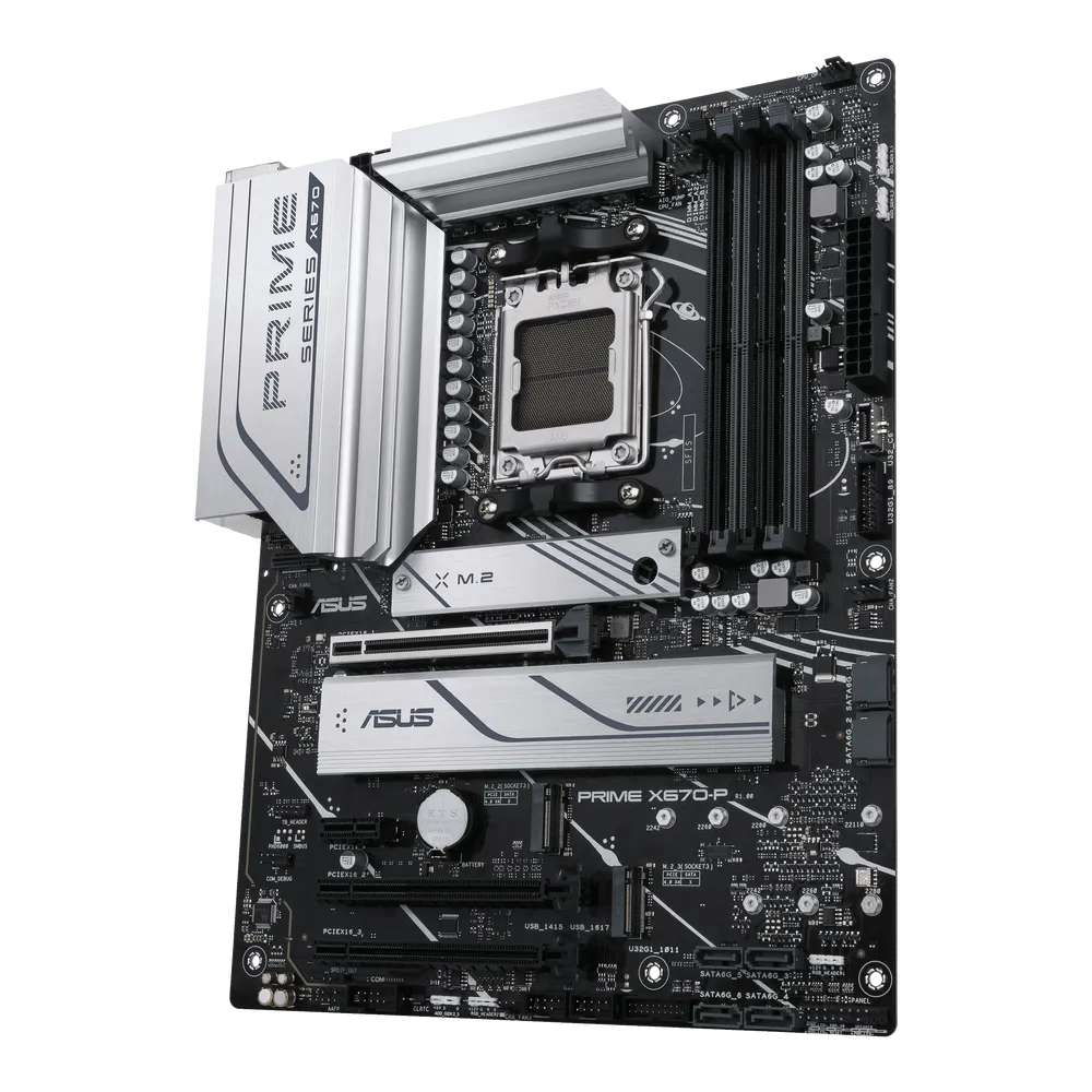 Asus Prime X670-P AMD 600 Series ATX Motherboard