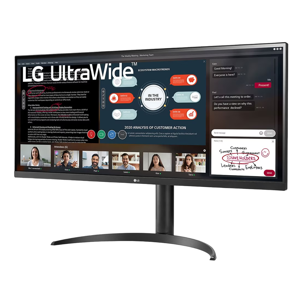 LG UltraWide 34WP550 UWFHD 75Hz 5ms IPS 34" Monitor