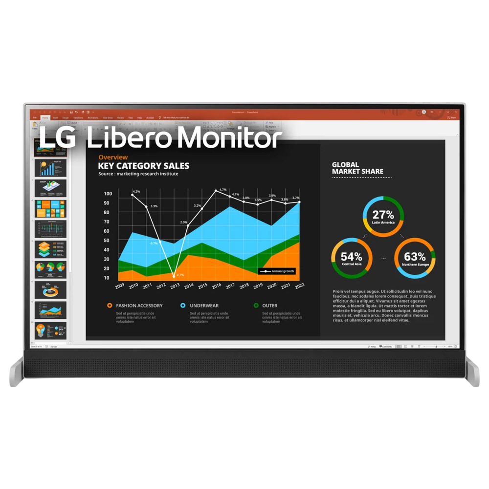 LG Libero 27BQ70QC QHD 60Hz 5ms IPS 27" Monitor