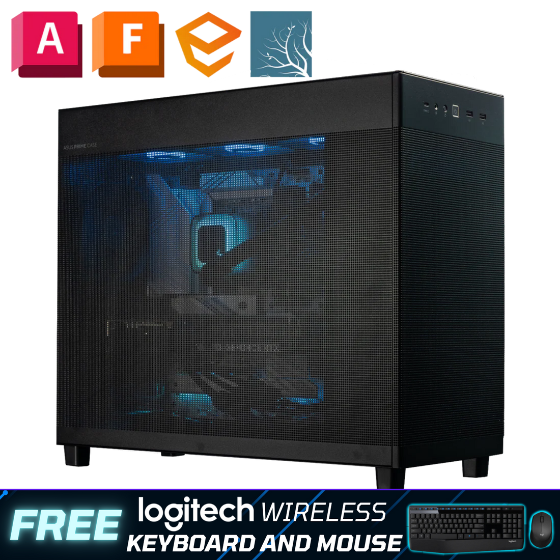 3D Modeling & Rendering Workstation for AutoCAD, Fusion, Lumion, Enscape