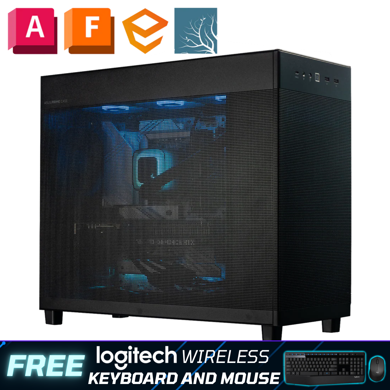 3D Modeling & Rendering Workstation for AutoCAD, Fusion, Lumion, Enscape