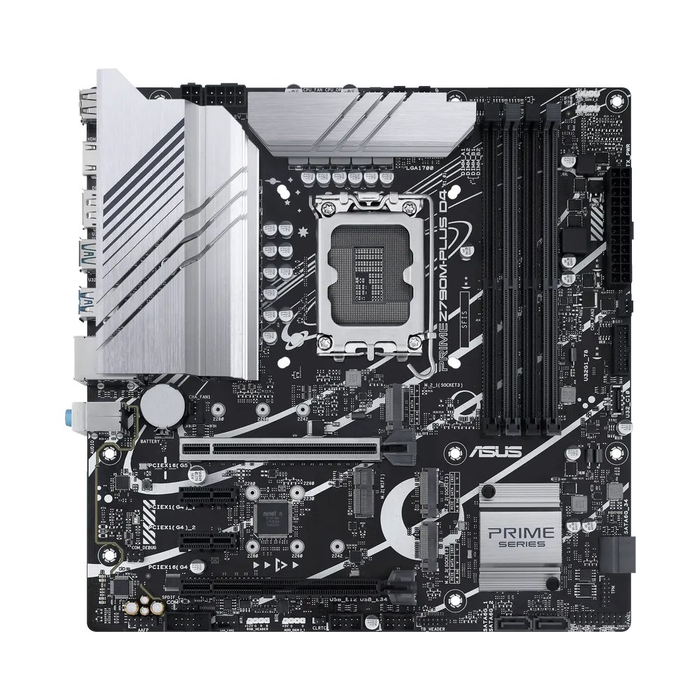 Asus Prime Z790M-Plus D4 Intel 700 Series mATX Motherboard
