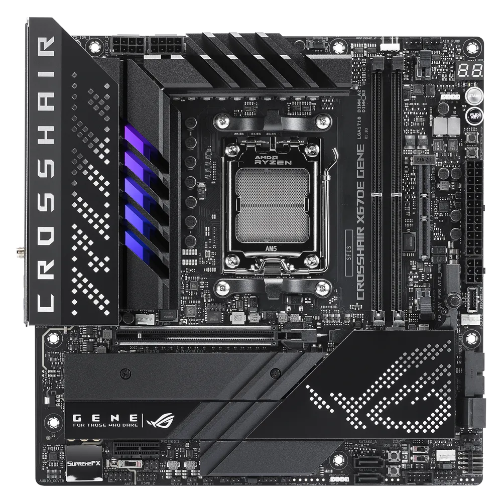 Asus ROG Crosshair X670E Gene AMD 600 Series mATX Motherboard