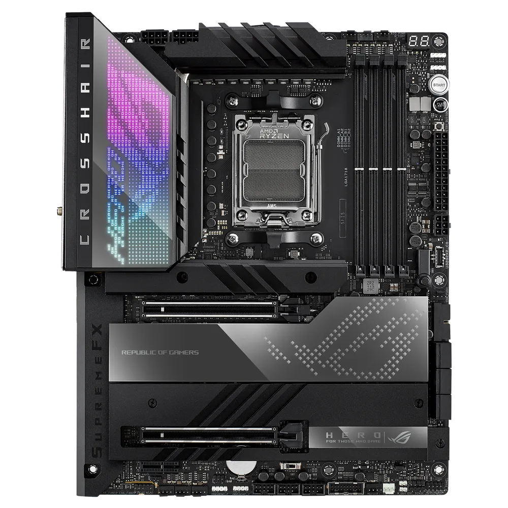 Asus ROG Crosshair X670E Hero AMD 600 Series ATX Motherboard