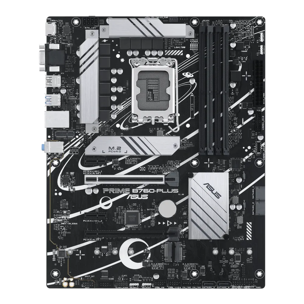 Asus Prime B760-Plus Intel 700 Series ATX Motherboard | 90MB1EF0-M0EAY0 |