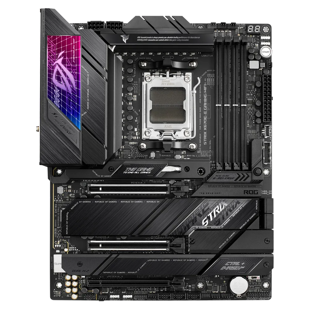 Asus ROG Strix X670E-E Gaming WiFi AMD 600 Series ATX Motherboard