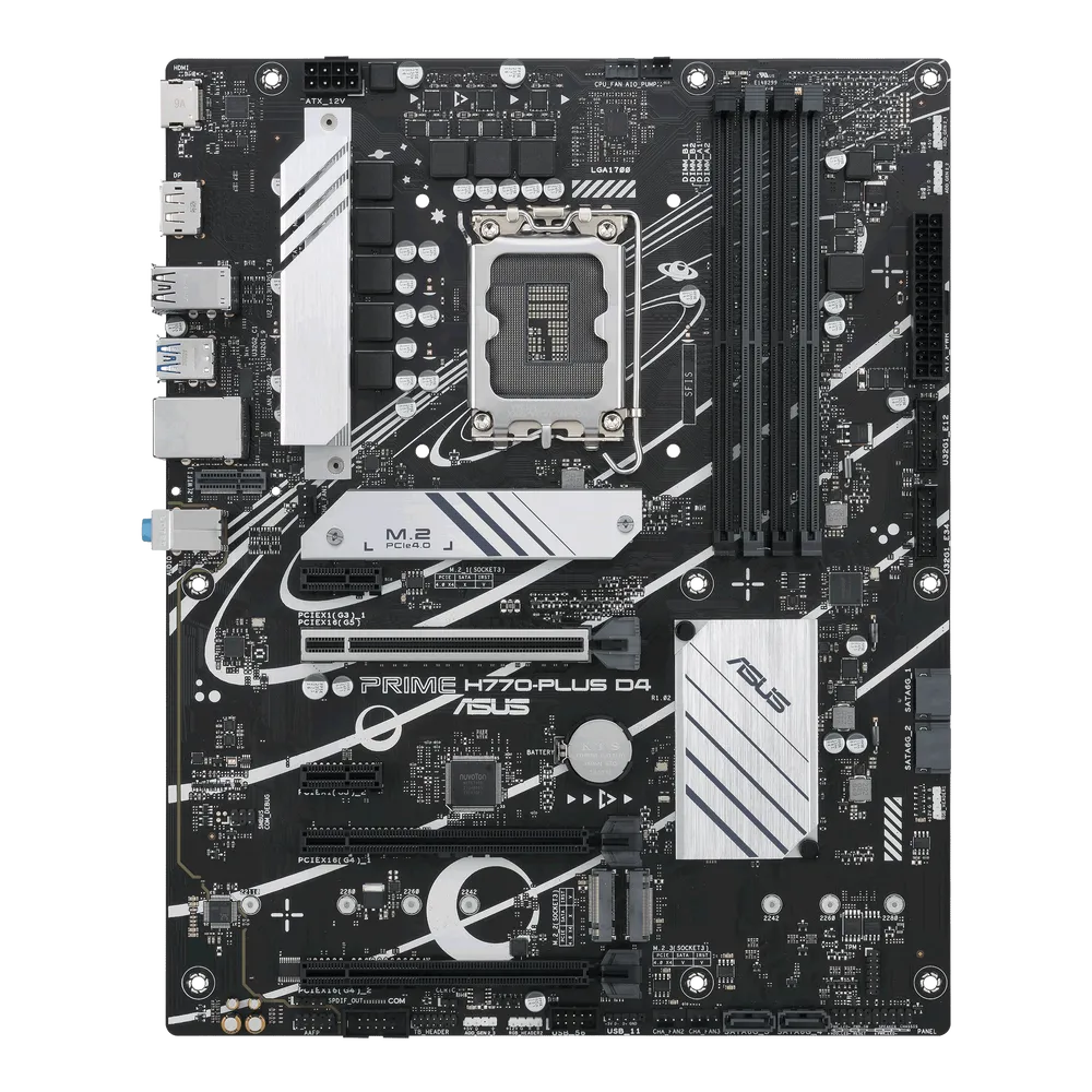 Asus Prime H770-Plus D4 Intel 700 Series ATX Motherboard