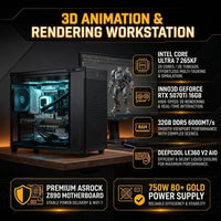3D Animation & Rendering Workstation – Maya, Blender, Unity -  - Vektra Computers LLC