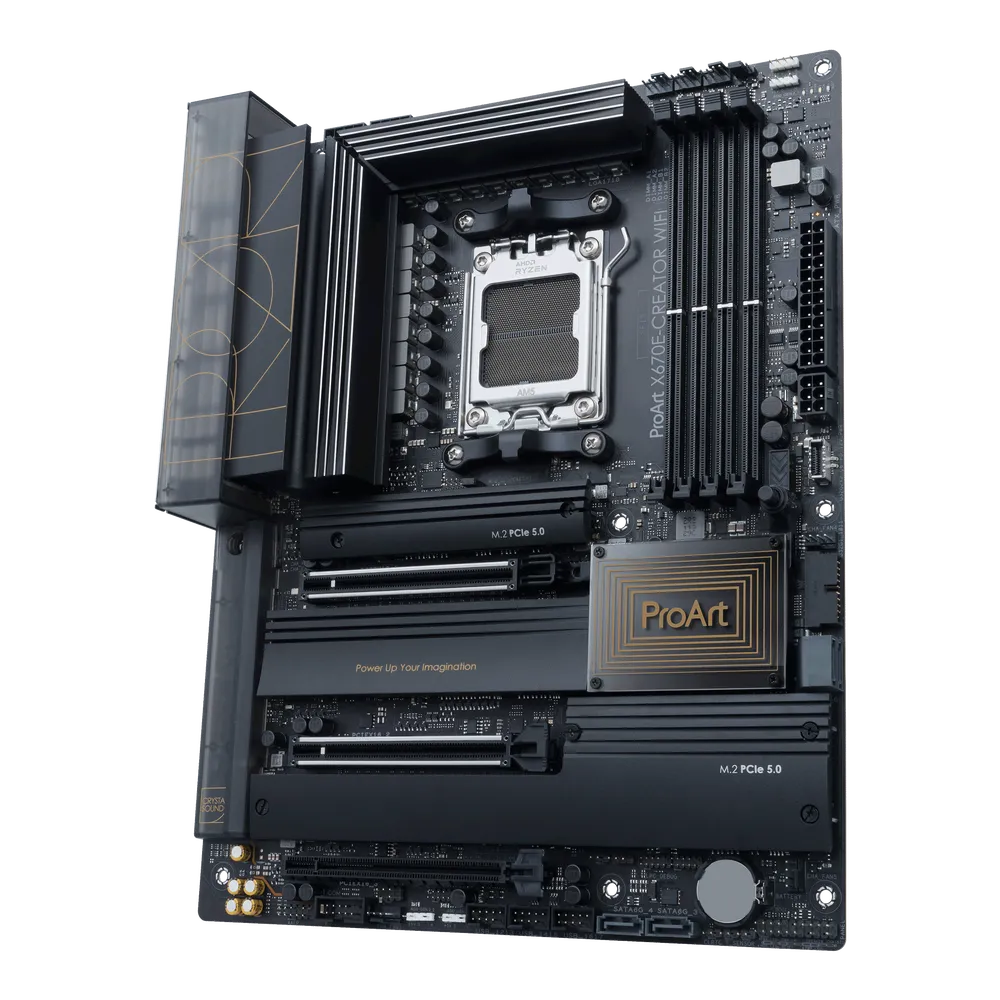 Asus ProArt X670E-Creator WiFi AMD 600 Series ATX Motherboard