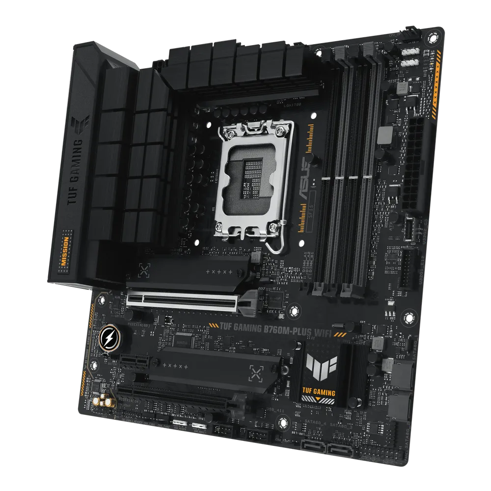 Asus TUF Gaming B760M-Plus WiFi D4 Intel 700 Series mATX Motherboard