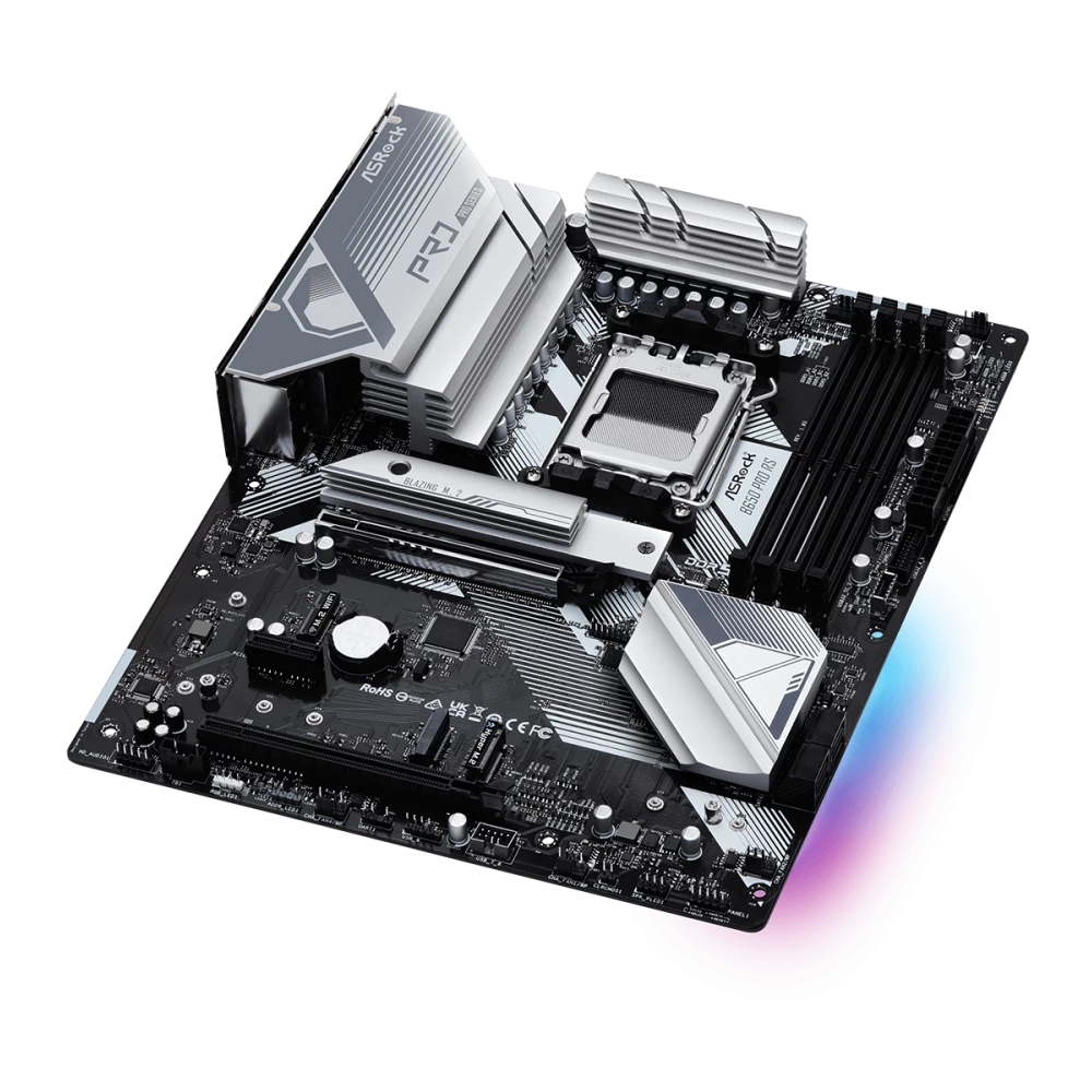 ASRock B650 Pro RS AMD 600 Series ATX Motherboard