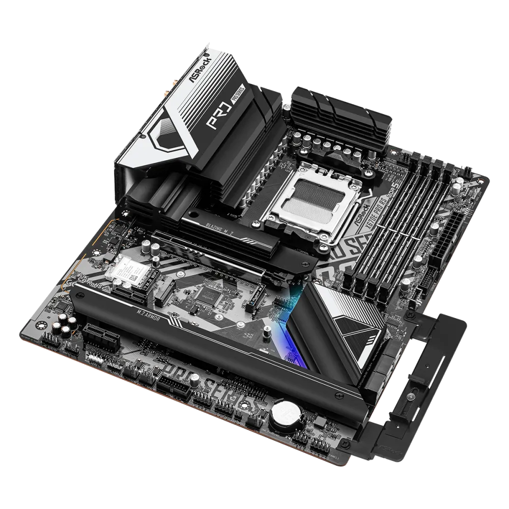 ASRock X670E Pro RS AMD 600 Series ATX Motherboard