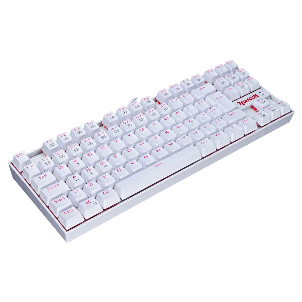 Redragon Kumara White Mechanical Keyboard