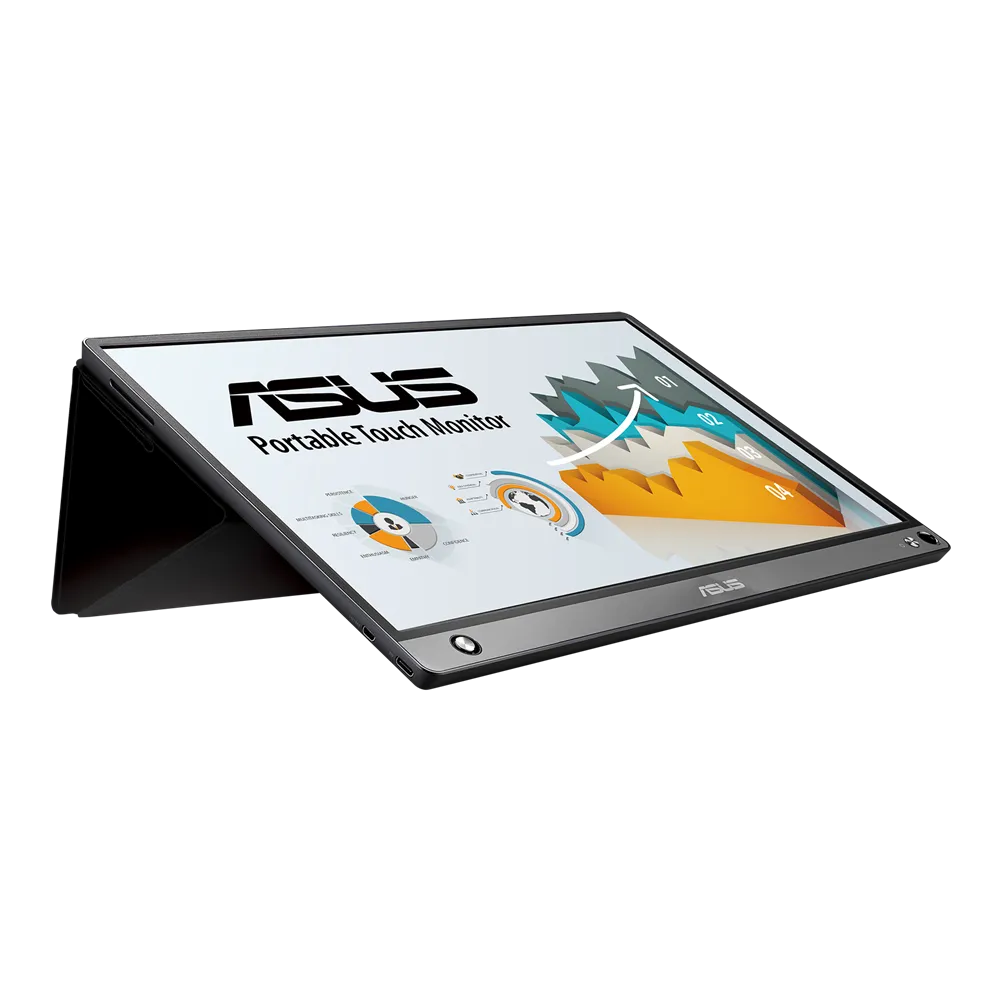 Asus ZenScreen Touch MB16AMT FHD 60Hz 5ms IPS 15.6" Portable Touch Screen Monitor
