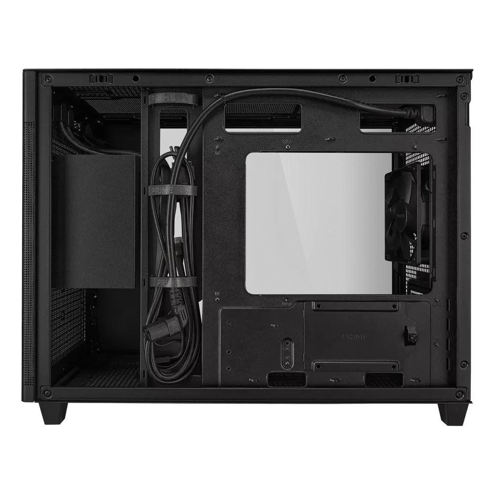 Asus Prime AP201 Tempered Glass Black Mini-Tower PC Case
