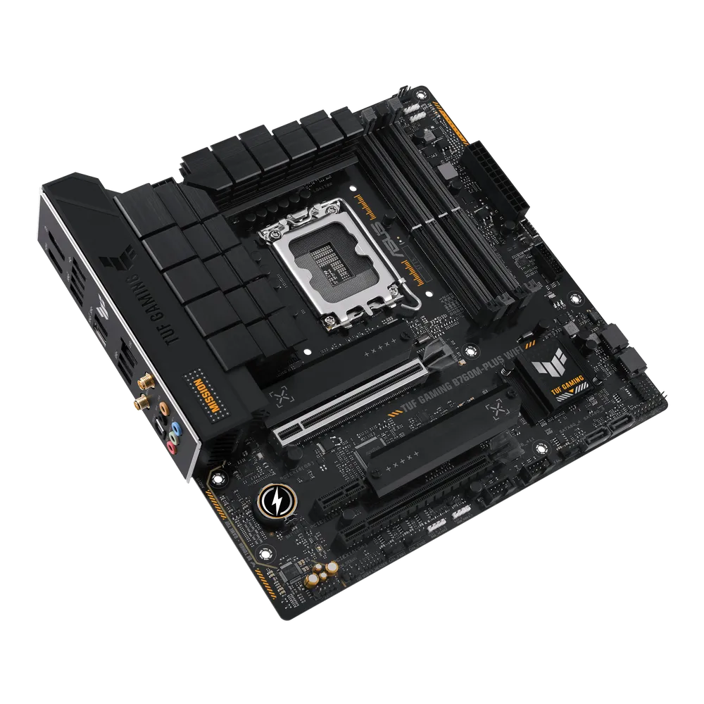 Asus TUF Gaming B760M-Plus WiFi D4 Intel 700 Series mATX Motherboard