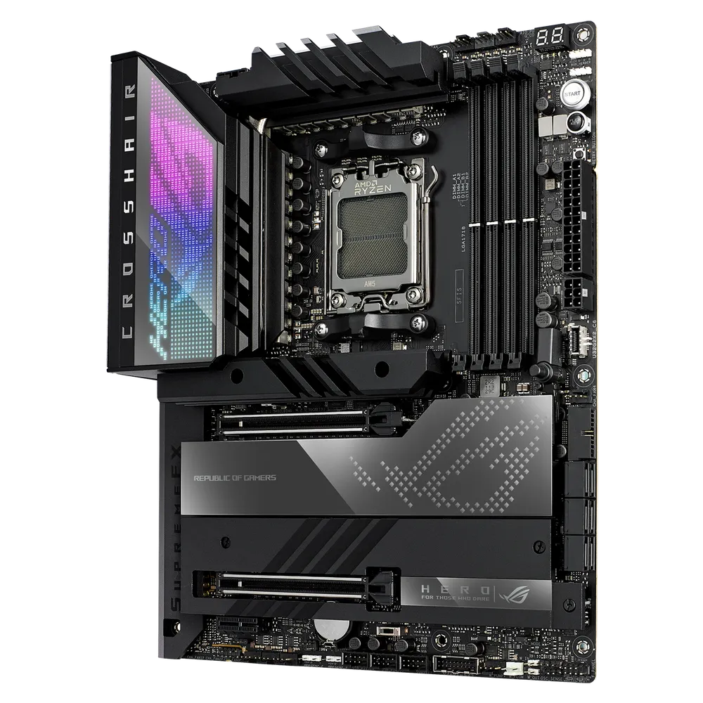 Asus ROG Crosshair X670E Hero AMD 600 Series ATX Motherboard