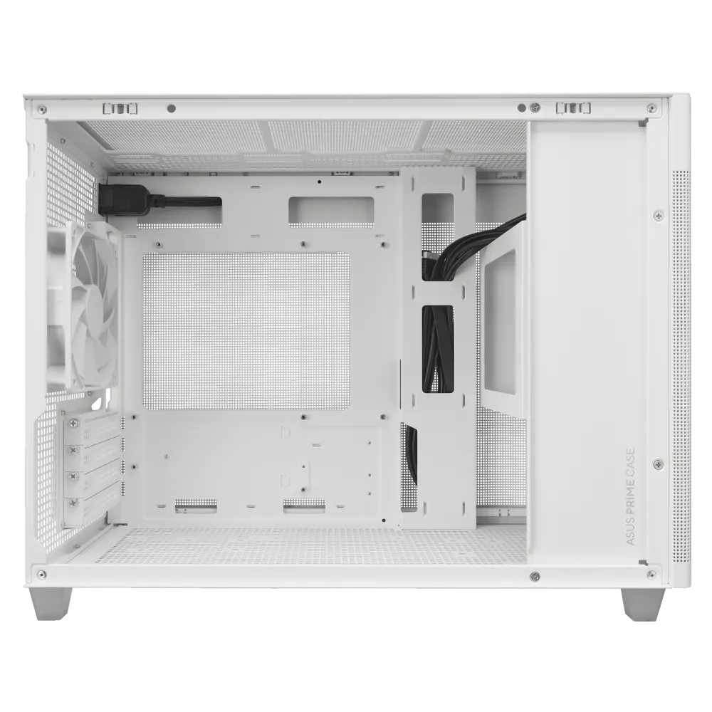 Asus Prime AP201 Mesh White Mini-Tower PC Case