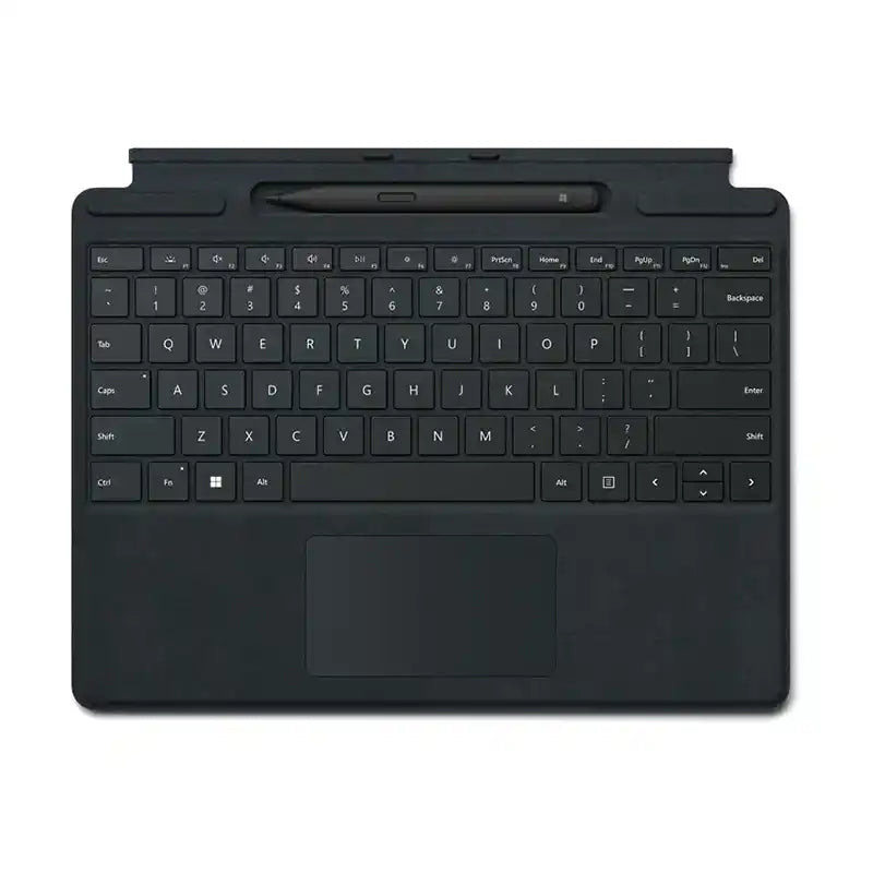 Microsoft Surface Pro Signature Keyboard Black + Slim Pen Bundle Pack English/Arabic | 8X8-00014