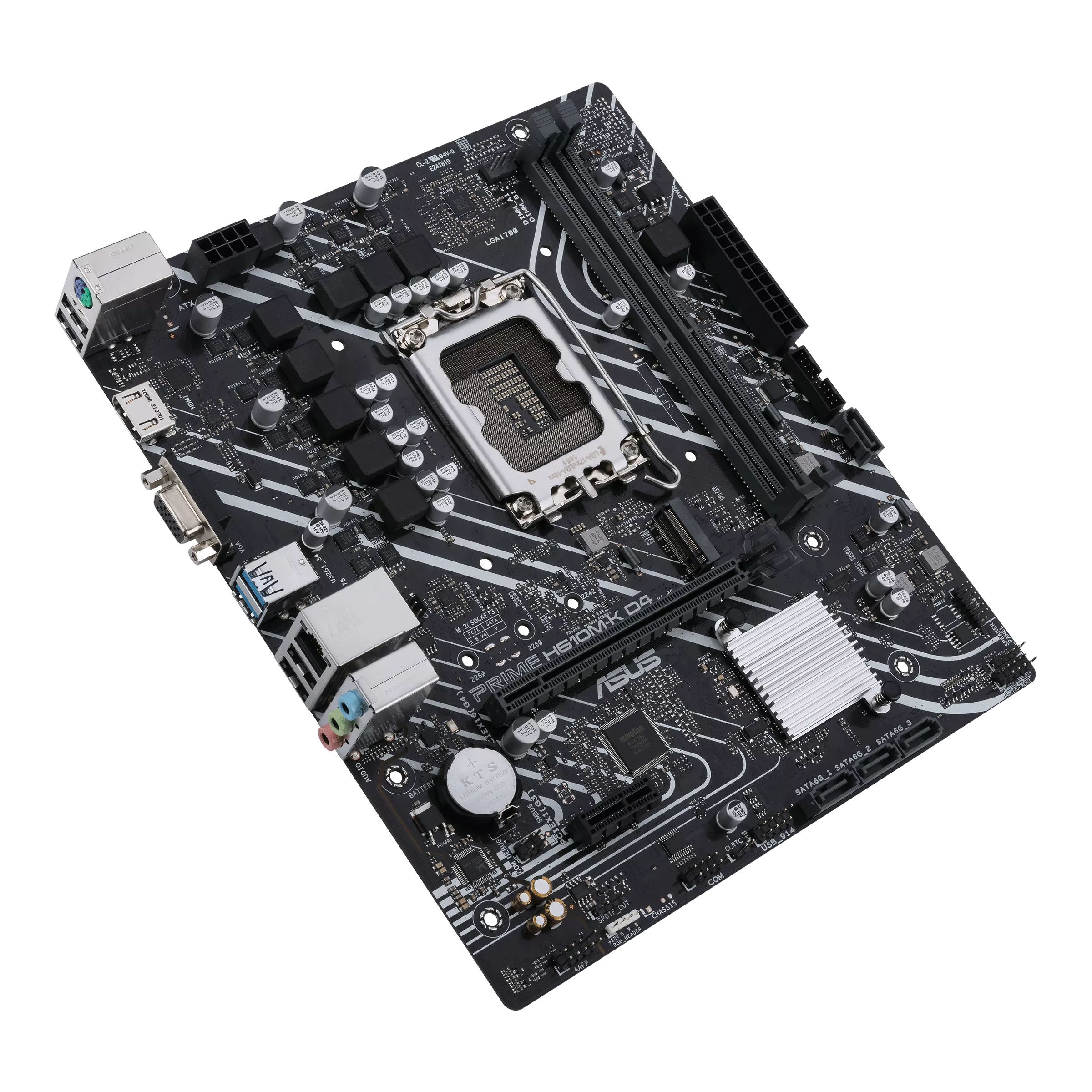 ASUS PRIME H610M-K D4 | LGA1700 mATX Motherboard