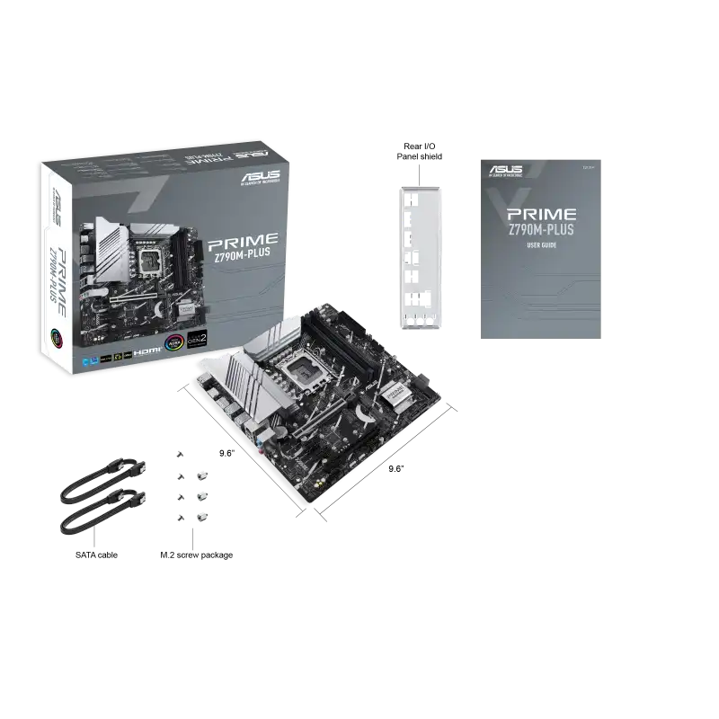 ASUS PRIME Z790M-PLUS Intel 700 Series mATX Motherboard | 90MB1E70-M1EAY0 |