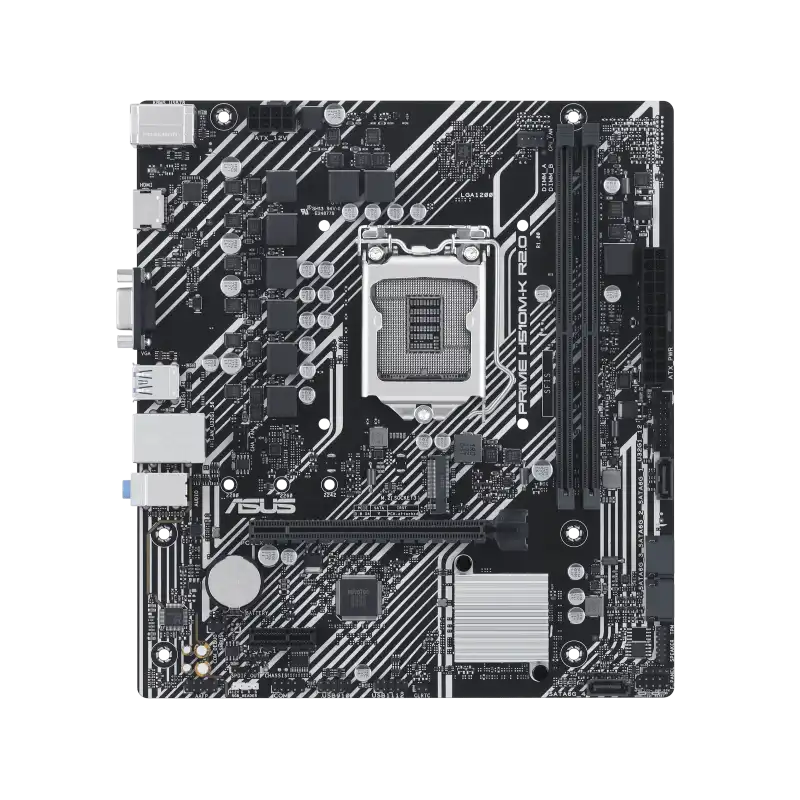 ASUS PRIME H510M-K R2.0 Intel 500 Series mATX Motherboard | 90MB1E80-M0EAY0 |