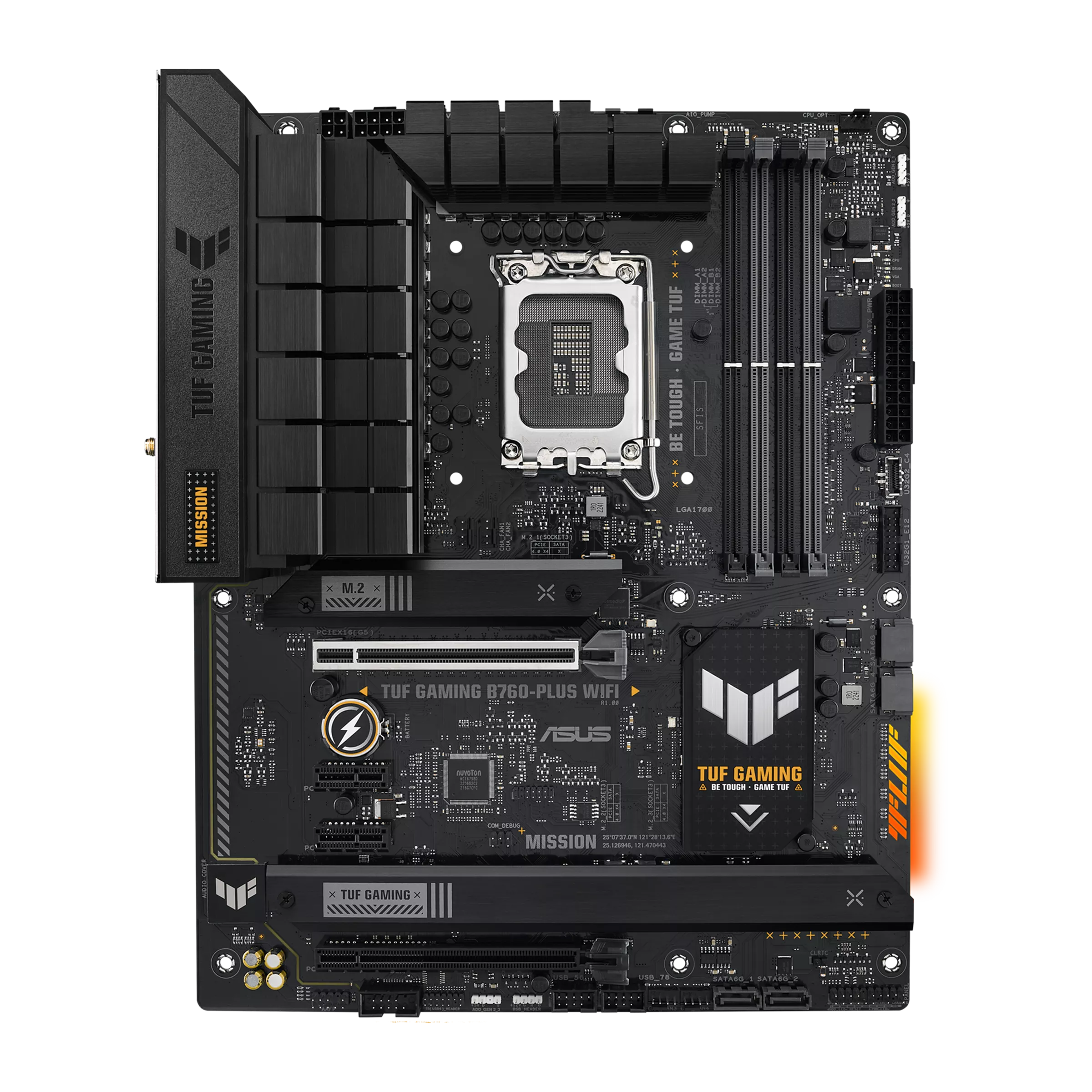 ASUS TUF GAMING B760-PLUS WiFi | LGA1700 ATX Motherboard