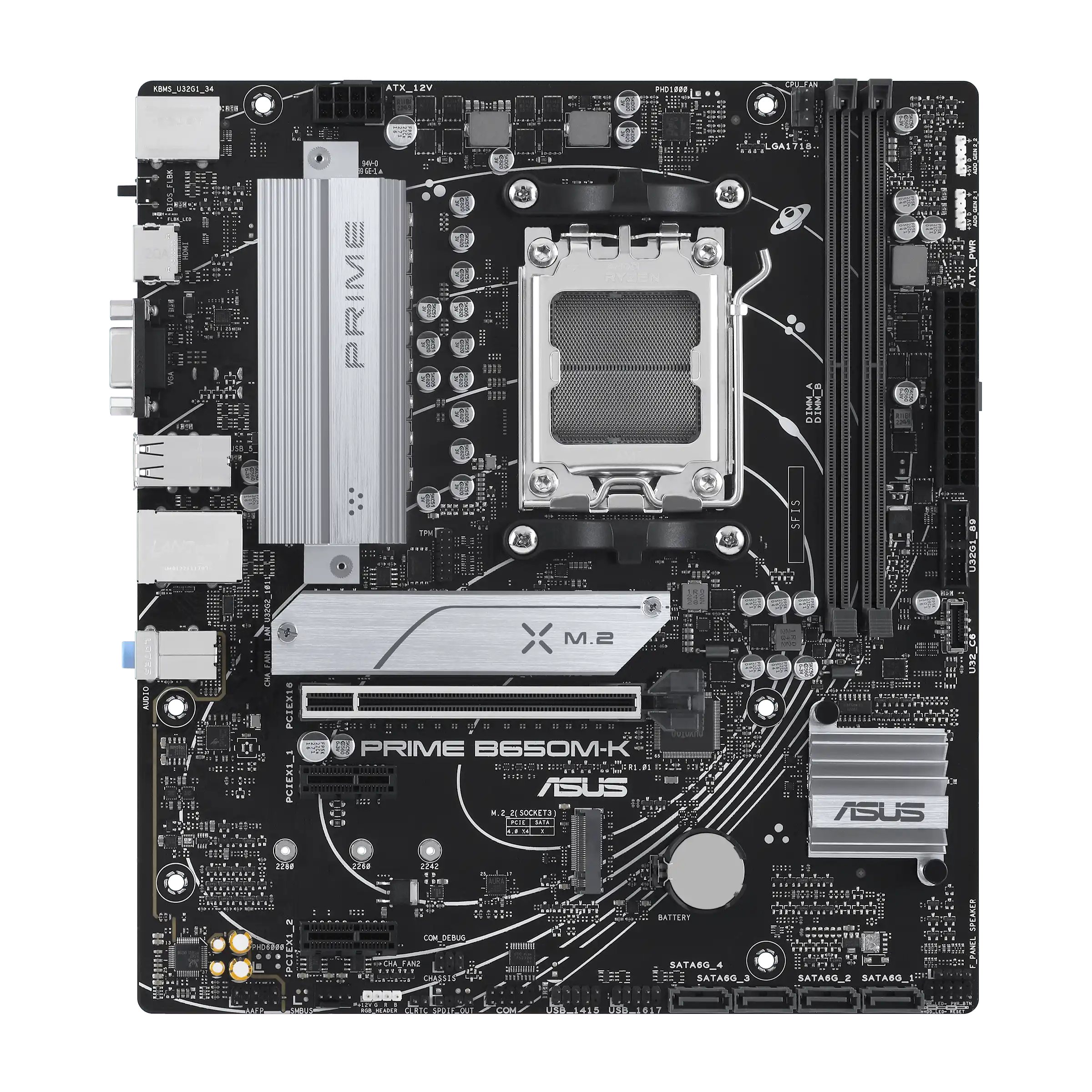 ASUS PRIME B650M-K AMD 600 Series mATX Motherboard | 90MB1F60-M0EAY0 |