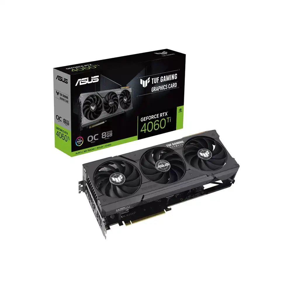 ASUS TUF Gaming GeForce RTX 4060 Ti 8GB GDDR6 OC Edition Gaming Graphics Card | 90YV0J50-M0NA00 |