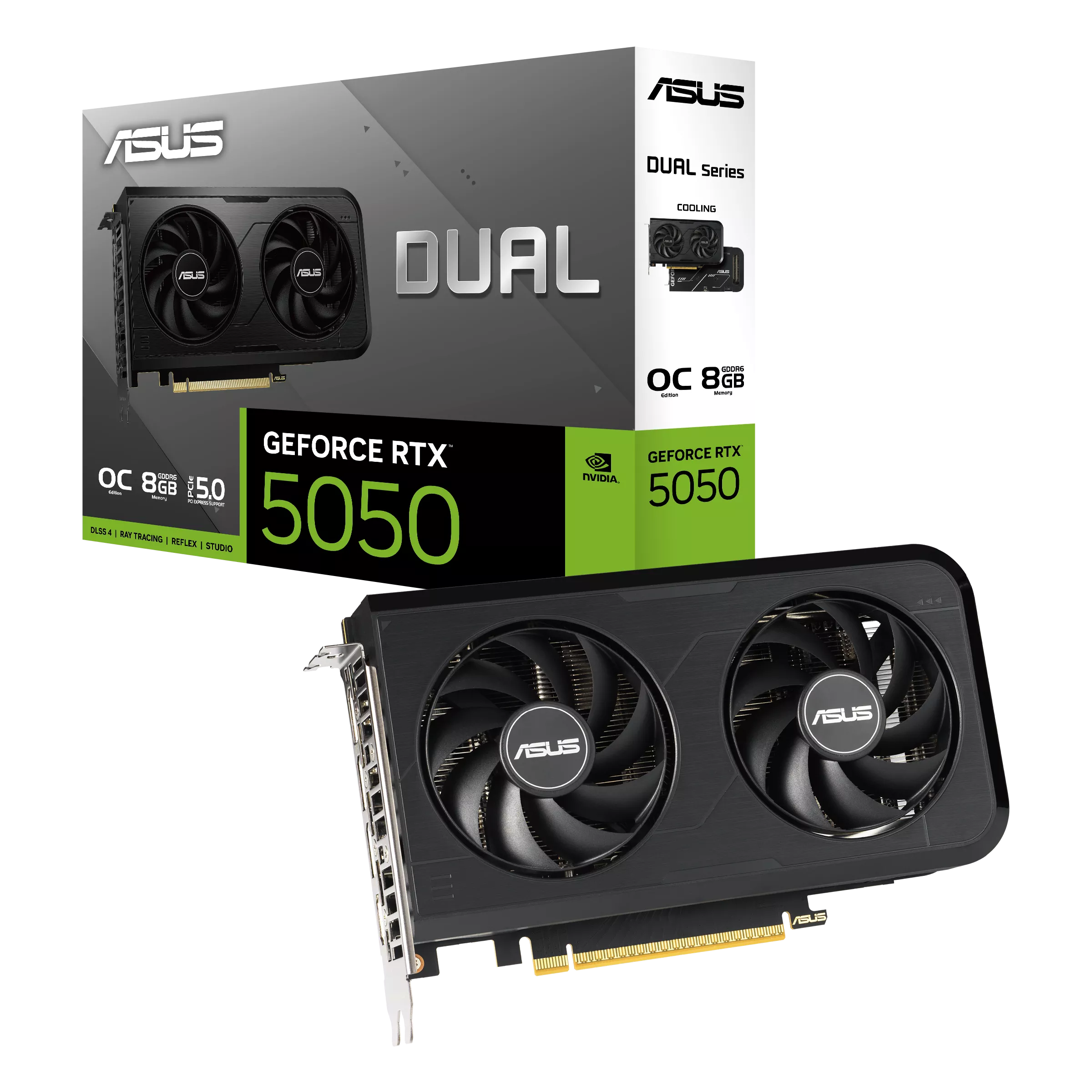 ASUS GeForce RTX 5050 8GB Dual OC Edition Graphics Card