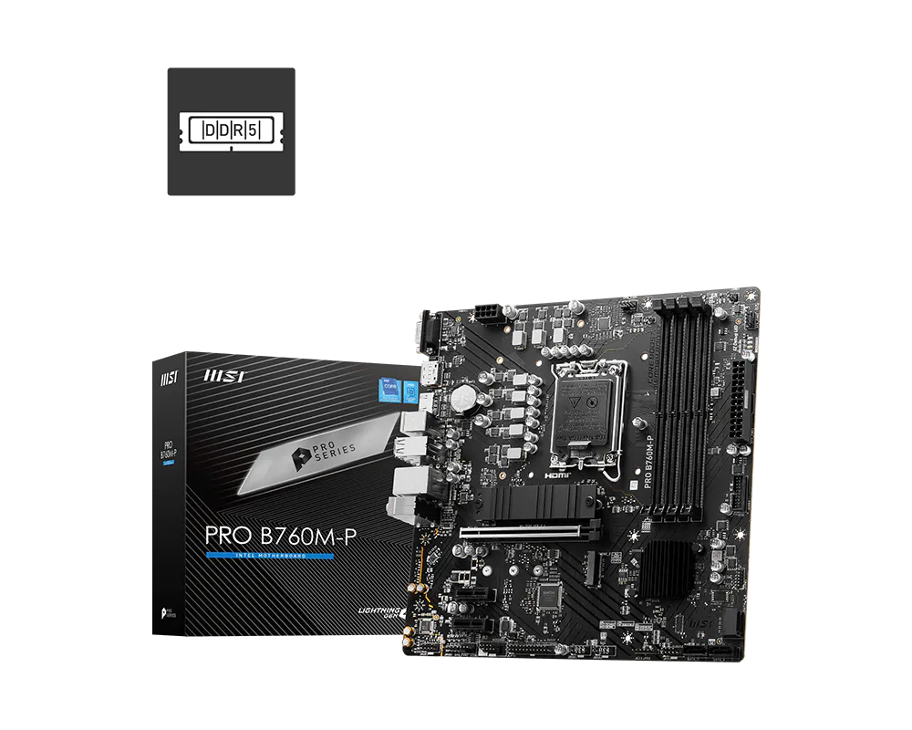 MSI PRO B760M-P | LGA1700 mATX Motherboard