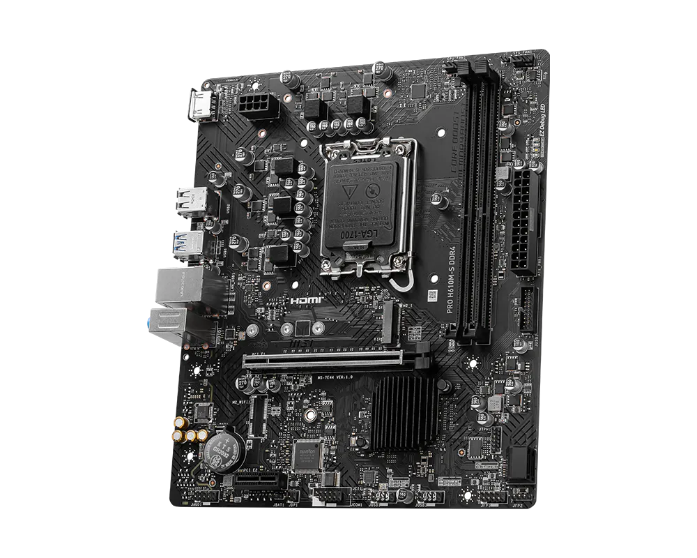 MSI PRO H610M-S DDR4 | LGA1700 mATX Motherboard