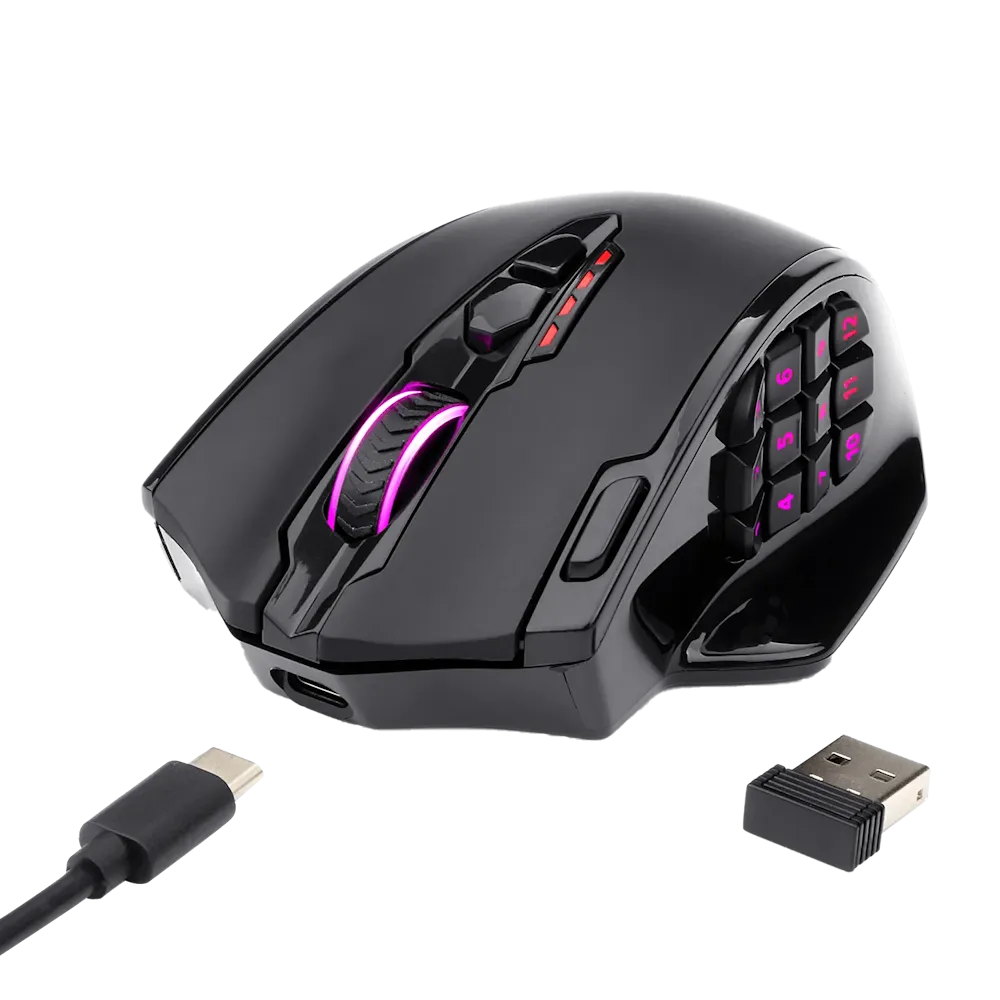Redragon Impact Elite Wireless RGB Gaming Mouse